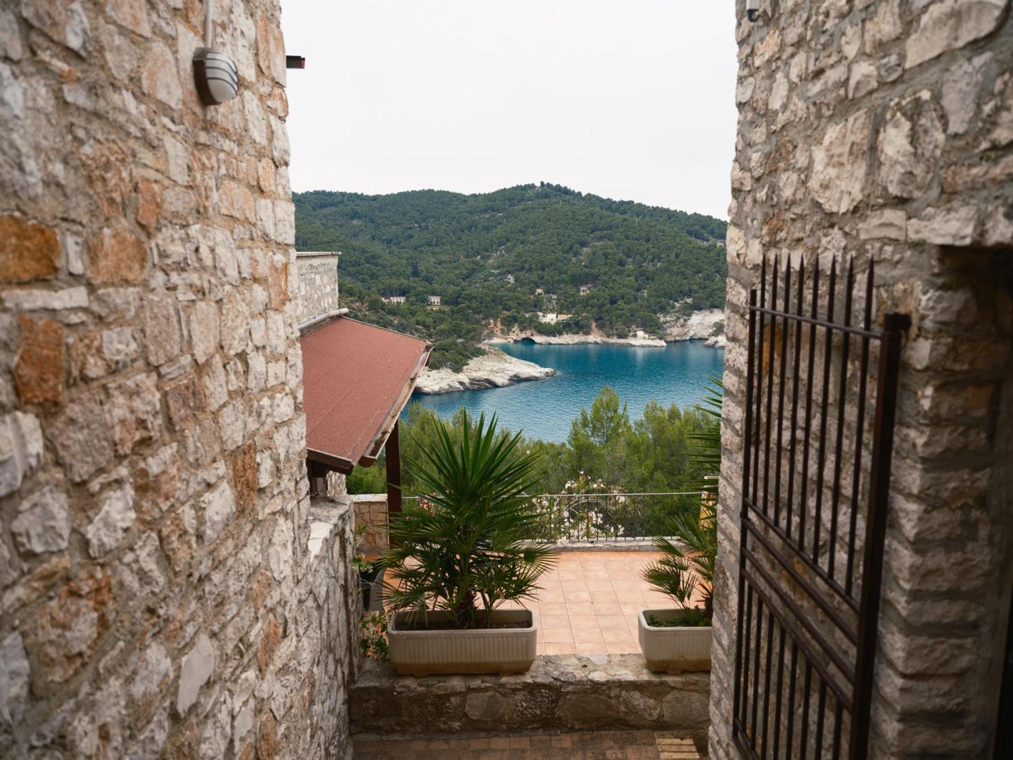 La Finestra Sul Mare - Antonella Apartment Vieste Bagian luar foto